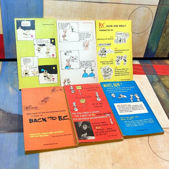 (6) VINTAGE B.C. PAPERBACK BOOKS BY JOHNNY HART - FAWCETT GOLD MEDAL - BOOK LOT - Picture 4 of 12